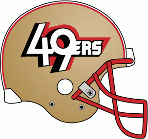San Francisco 49ers 1991 Unused Logo iron on transfers for fabric